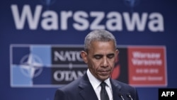 АКШ президенти Барак Обама Варшавада
