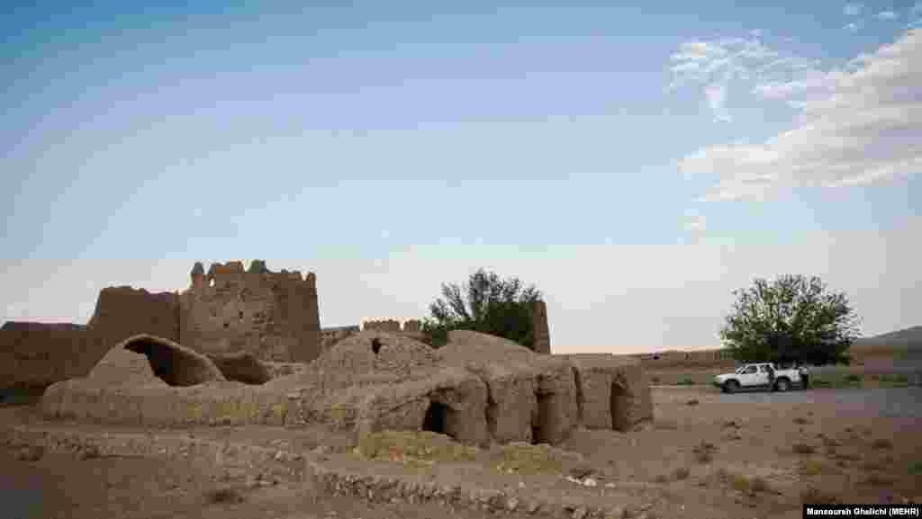 An abandoned village near the city of Yazd, Iran