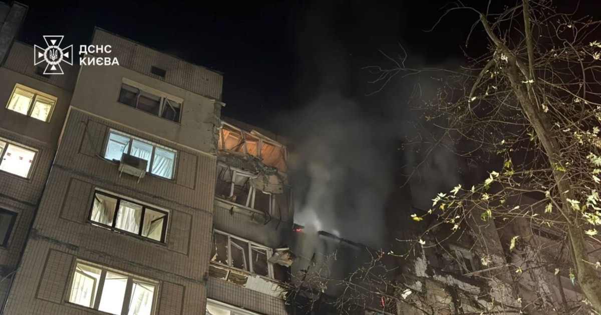 У Києві внаслідок атаки загинула людина, постраждали ще 24