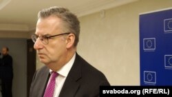 Амбасадар Эўразьвязу ў Беларусі Дырк Шубэль 