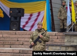 Сергій Несвіт під час служби. Фото з особистого архіву героя