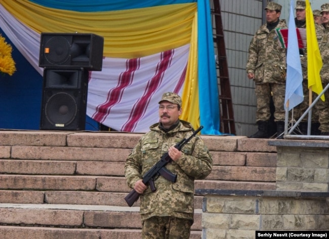 Сергій Несвіт під час служби. Фото з особистого архіву героя
