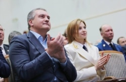 Сергей Аксенов и Наталья Поклонская, 2016 год