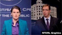 Ana Brnabić i Aleksandar Vučić