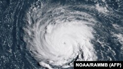 Ураган «Флоренс», зображення із супутника, 10 вересня 2018 року
