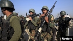 FILE Pakistani soldiers after an attack in Charsadda