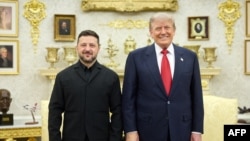 უკრაინის პრეზიდენტი, ვოლოდიმირ ზელენსკი და აშშ-ის პრეზიდენტი, დონალდ ტრამპი, თეთრი სახლი, 2026 წლის 27 ივლისი 