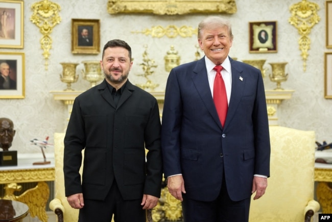 Президент України Володимир Зеленський зустрічається із президентом США Дональдом Трампом у Білому Домі у Вашингтоні, США, 28 липня 2026 року