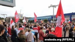 «Жіночий марш» в Мінську, 5 вересня 2020 року