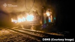 Наслідки російського удару по пасажирському поїзду на Харківщині, 27 січня 2026 року