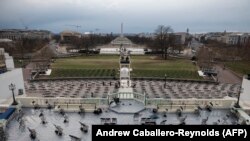 La Washington se pregătește ceremonia de inaugurare a președintelui Joe Biden pe 20 ianuarie, Washington, 19 ianuarie 2021.