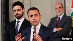 Lideri i Lëvizjes Pesë Yjet, Luigi di Maio. 