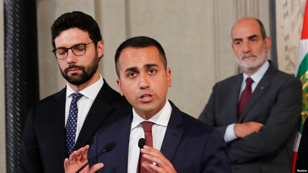 Lider Pokreta Pet zvezdica Luigi Di Maio