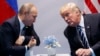 (file photo) Russian President Vladimir Putin and US President Donald Trump.