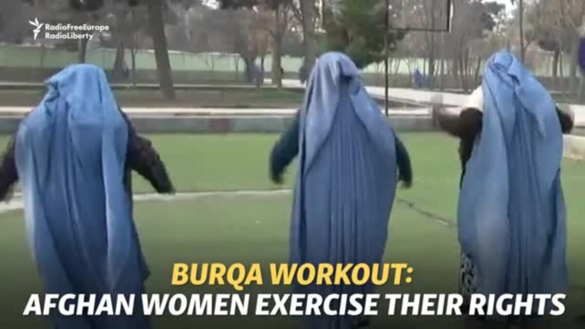 Burqa Workout: Afghan Women Exercise Their Rights