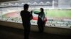 Iranian Women Watch World Cup Match In Tehran Stadium Despite Ban