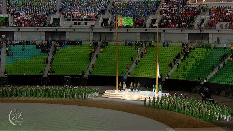 “Aşgabat-2017” oýunlarynyň resmi açylyşy geçdi
