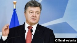 Украина президенті Петр Порошенко.