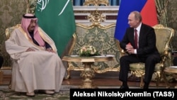 رهبران روسیه و سعودی