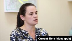 Svyatlana Tsikhanouskaya, contracandidata lui Alyaksandr Lukașenka