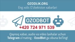 Telegram orqali Ozodlik xabarlarini oling