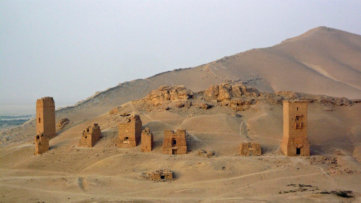 Сирия пустыня Пальмира