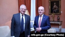 ესპანეთისა და საქართველოს საგარეო საქმეთა მინისტრები, ჯოზეპ ბორელი და დავით ზალკალიანი