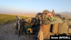 Нангархардагы жанкечти чабуулу болгон жер. 12-июль, 2019-жыл.