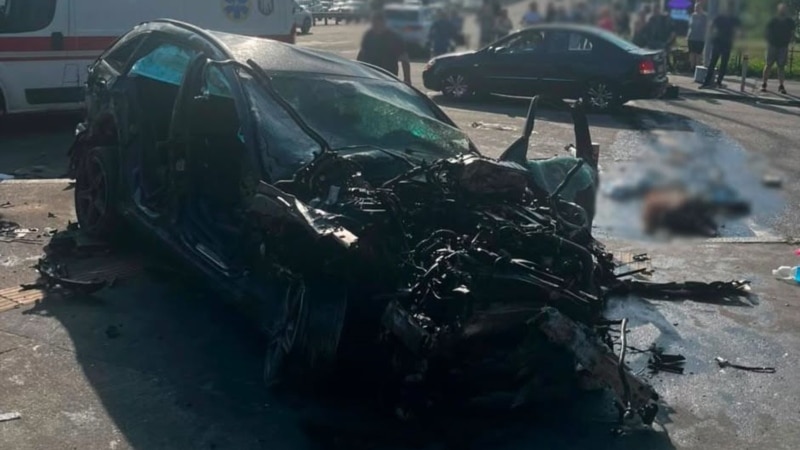 Four dead in Kyiv car crash, vehicle had 39 violations