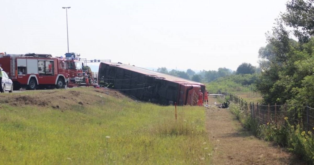 At Least 10 Kosovars Dead In Croatia Bus Crash