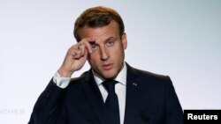 French President Emmanuel Macron (file photo)