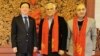 Photo posted on Twitter account of Chinese Ambassador in Tehran Showing Ambassador Chang Hua (L) with Hamid Arabnejad (C), CEO of Revolutionary Guard controlled Mahan Air. January 2, 2020