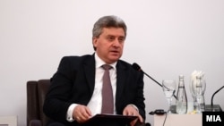 Претседателот на Република Македонија Ѓорге Иванов.