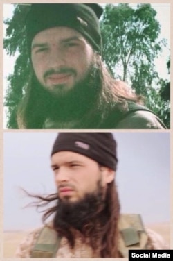 An image from an Islamic State account on VKontakte showing a man believed to be Abu Abdullah al-Firansi.