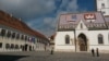 Hrvatska Vlada ocijenila izvješće Europske komisije o vladavini prava u Hrvatskoj kao odmjereno i u velikoj mjeri korektno. (Foto: Zgrada Vlade Hrvatske i Crkva Svetog Marka, Zagreb 5. listopada 2015. godine)