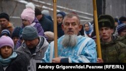 Крестный ход в Казани по случаю Дня народного единства, 4 ноября 2017 года.