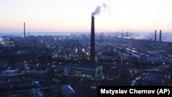 Завод «Азовсталь» у Маріуполі, 7 березня 2021 року