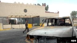 The U.S. Embassy in the capital Sanaa was attacked in 2008