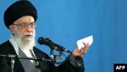 İranın ali dini lideri Ayatollah Ali Khamenei