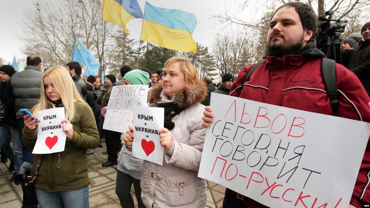 Heartland Of Ukrainian Nationalism, Lviv Speaks Russian, For A Day, To ...