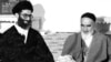 Ali Hamnei (lijevo) naslijedio je ajatolaha Ruholu Homeinija (desno) kao iranskog vrhovnog vođu 1989.godine.