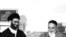 روح‌الله خمینی و علی خامنه‌ای، نخستین و دومین رهبر جمهوری اسلامی در کنار یکدیگر