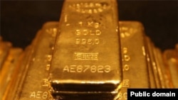 USA -- Gold bars created by Agnico-Eagle