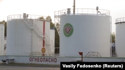 Резервуары для нефти в Мозыре
