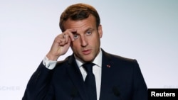 French President Emmanuel Macron 