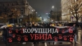 BELGRADE SERBIA Opposition protest due to tragedy in Novi Sad