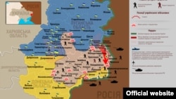 Кто кого. Карта боевых действий на востоке Украины. Состояние на 18 июля