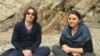 Arash Sadeghi (left) has reportedly been refusing to eat for more than two months to protest the October 24 arrest of his wife, Golrokh Ebrahimi (right).