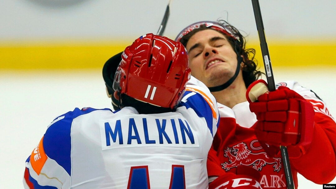 Евгений Малкин на чемпионате мира по хоккею 2015 года