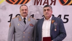 Глава Дагестана Сергей Меликов и генерал Эседулла Абачев; фотография из официального телеграм-канала Меликова 